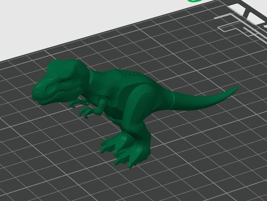 dinozor blok stil by orman manzarası oyuncaklar oyunlar dino lego çocuklar oyuncak eğlence 3d print model - Mito3D