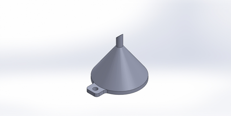 funnell - imbuto by dieggs tools funnel 3d print model - Mito3D