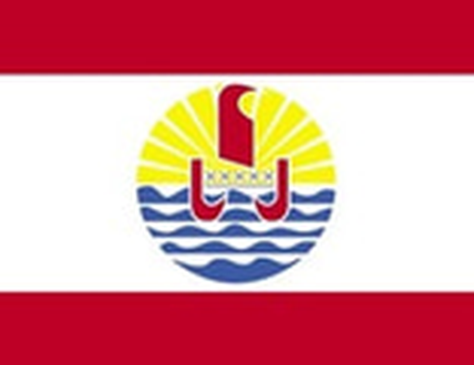 drapeau pole fran einfach by redjiprint3d kunst zeichen logos tahiti polynesien franaise 3d print model - Mito3D