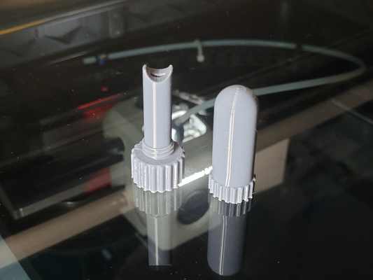 8mm lead screw grease applicator super lube 3oz 21030 tube remixed by revhazlett 3d printer accessories superlube 3d print model - Mito3D