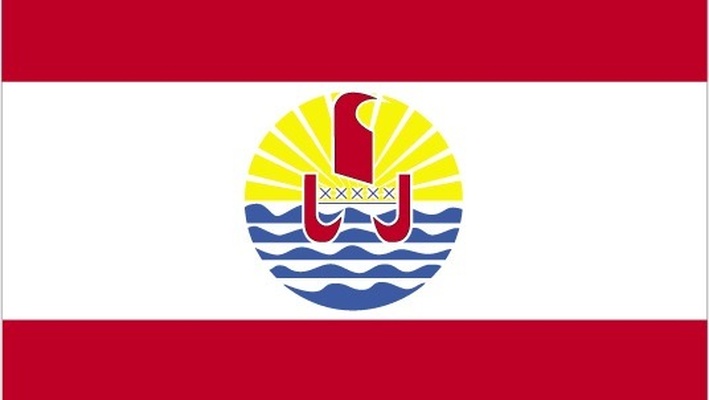drapeau pólo sie fran fácil by redjiprint3d arte sinais logotipos bandeira polinésia taiti vahin 3d print model - Mito3D