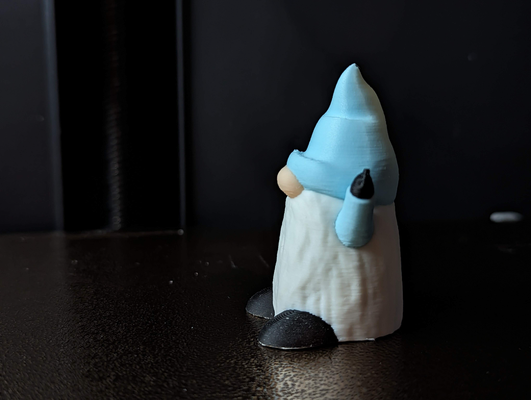 gonk by bazzlington art sculptures gnome noël décoration 3d print model - Mito3D