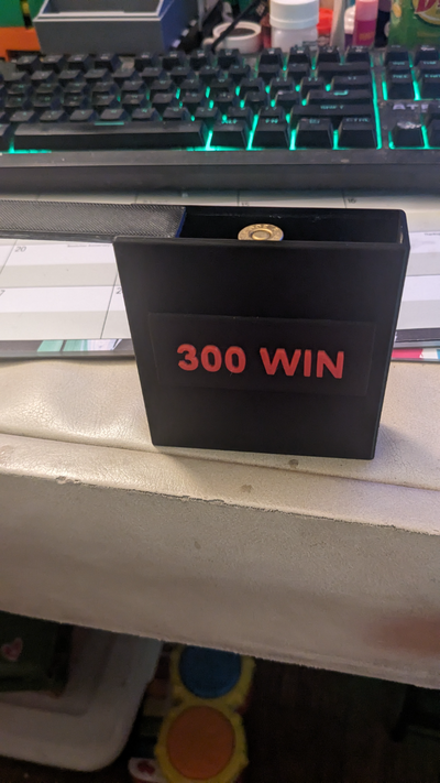 300 winchester magnum mini caso bainha 5 rodadas by chutar passatempo faça esporte ar livre munição caixa 300win ganhar mag 3d print model - Mito3D