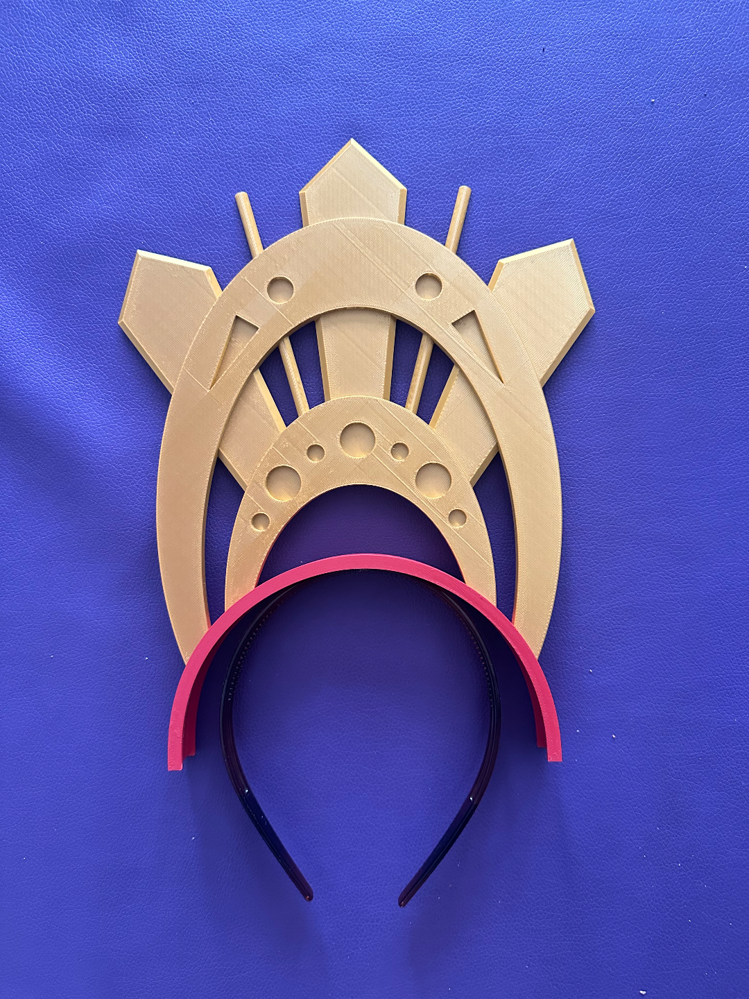 riu coiffure couronne by sepcot accessoires cosplays zelda larmes of royaume zeldabotw totk botw bandeau 3D print model - Mito3D