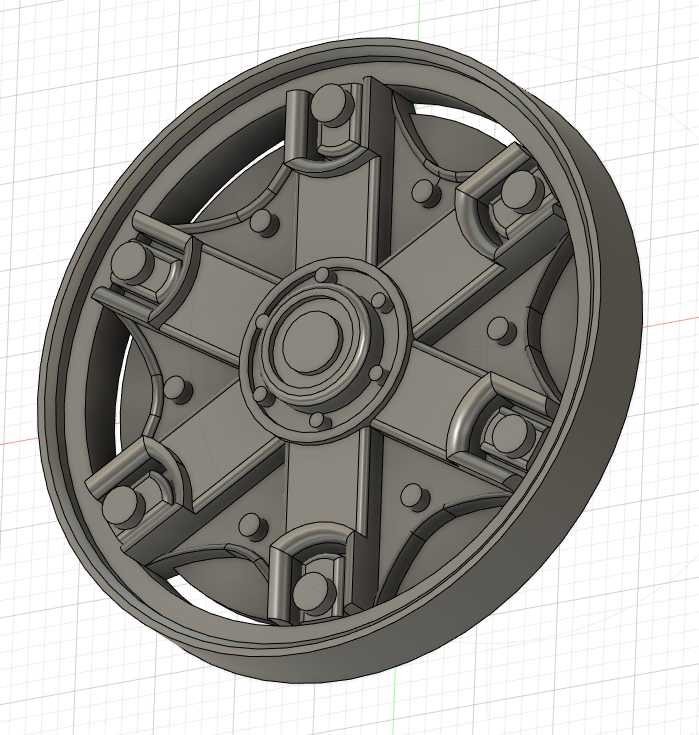 dayton 6 parlait camion roue centre by bottega co nz loisir diy véhicules mack semi remorque modèle kenworth 3D print model - Mito3D