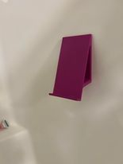 telefono titolare supporto doccia by orboe domestico casa modelli in piedi accessori per bagno accessorio 3d print model - Mito3D