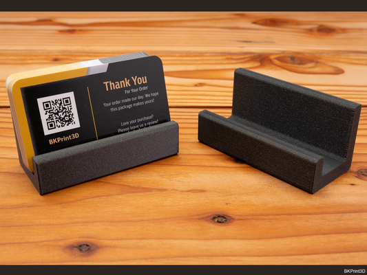 entreprise carte titulaire soutien by bkprint3d ménage bureau 3d print model - Mito3D