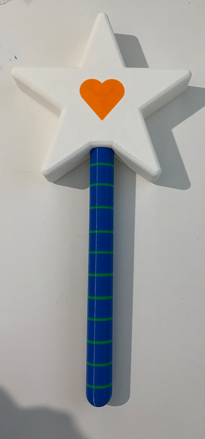 magic stick by funfab toys & games star 3d print model - Mito3D
