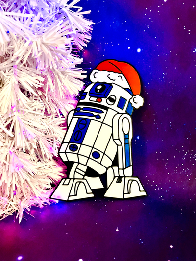 holiday droid r2d2 by 3dimension customs household decor r2 r2d2astromech starwars star wars characters character ornamanet 3d print model - Mito3D