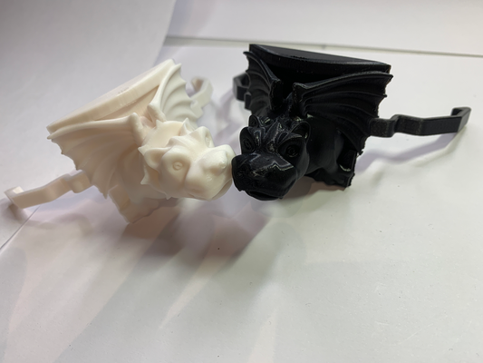 flsun v400 & superracer gargoyle remixed by sweb3791 3d printer accessories monster tower figure holder delta bracket dragon pillar 3d print model - Mito3D
