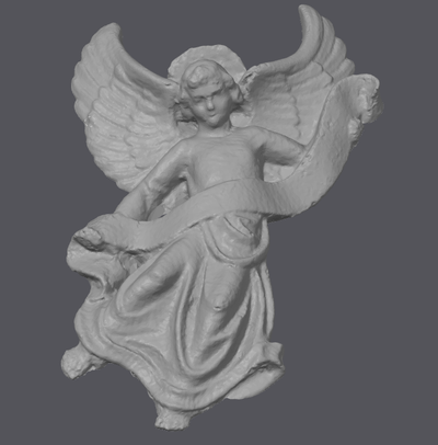 nativité scène ange by monsieur jay miniatures noël mas crèche engel 3d print model - Mito3D
