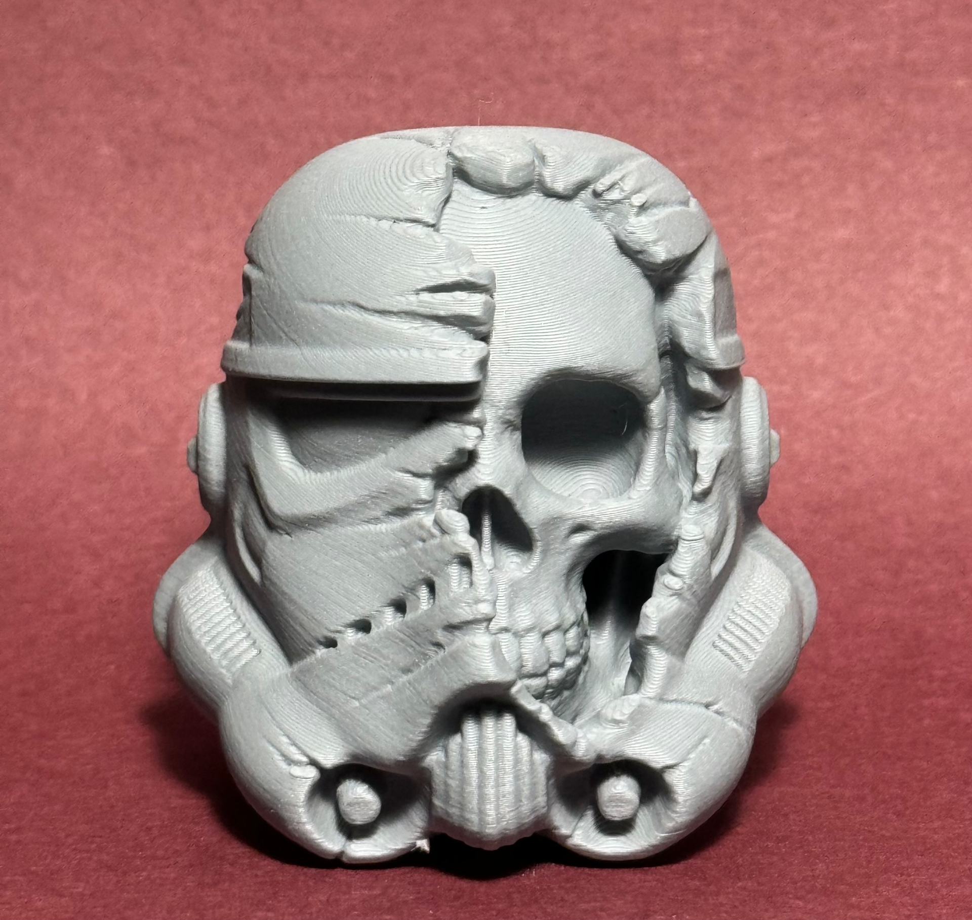 estrella guerras muerte soldado cabeza remezclado by apt get fun miniaturas guerra galaxias stromtrooper modelo zombi tormenta tropas 3D print model - Mito3D