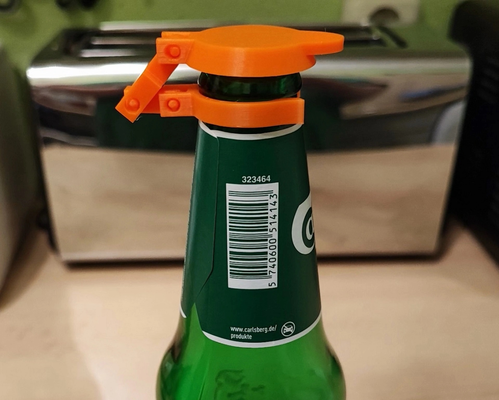 bottiglia cap by jkdesigns utensili gadget coperchio birra bara flasche coca cola deckel insetto vespa divertimento 3d print model - Mito3D