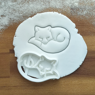 fox cookie cutter by theodor household decor cutters christmas xmas 3d print model - Mito3D