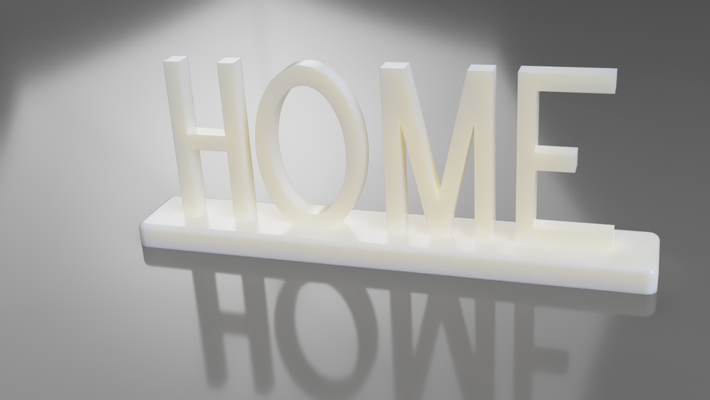hogar casa decoración by hg diseño 3d print model - Mito3D
