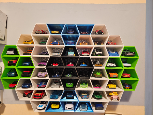modular garaje caliente ruedas remezclado by poli27 juguetes juegos 3d print model - Mito3D