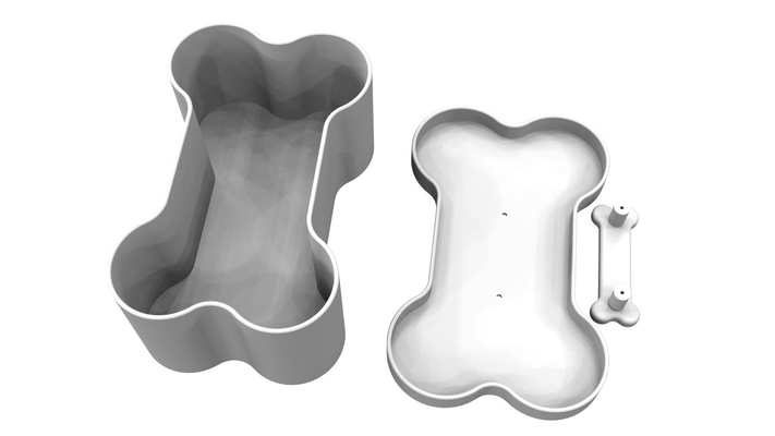 cane biscotto cestino by jamescrombie domestico animali domestici 3d print model - Mito3D