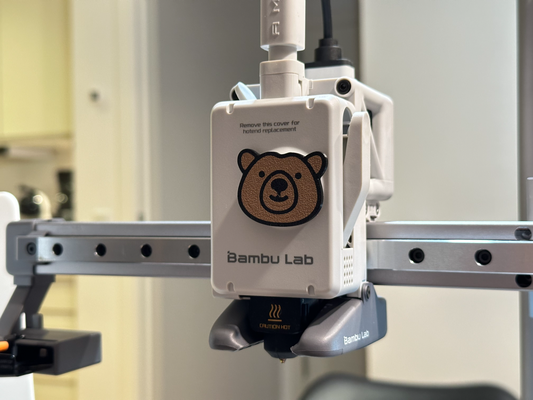 a1 mini extrusora ícone urso by urso 3d impressora acessórios combo bambulab melhoria makerlab faça sinal decoração decorações fofa animal 3d print model - Mito3D