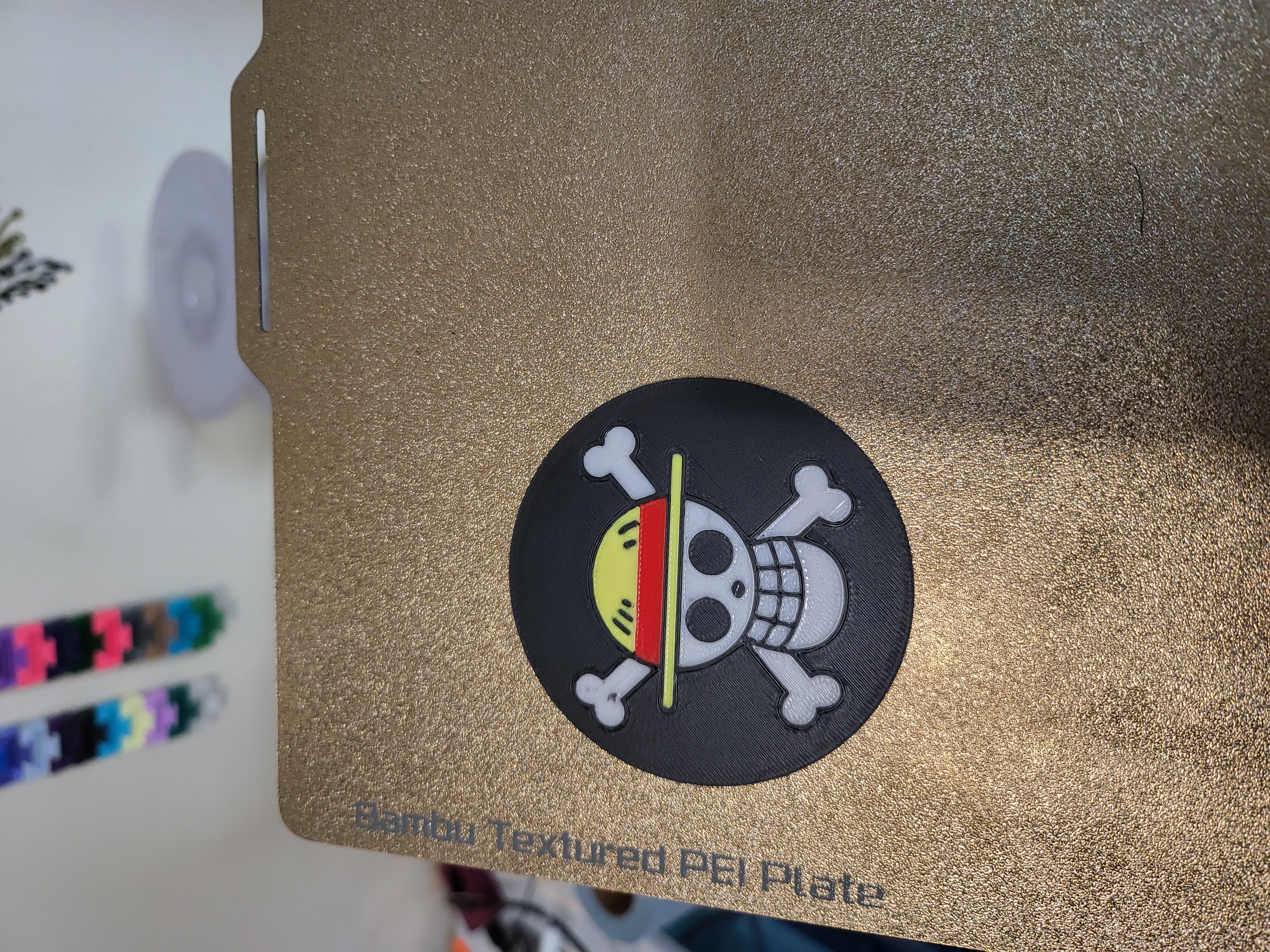pedaço moeda by ferreiro meia arte sinais logotipos pirata chapéu palha 3D print model - Mito3D