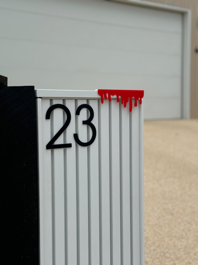 dripping blood by david f household festivities halloween drip 3d print model - Mito3D
