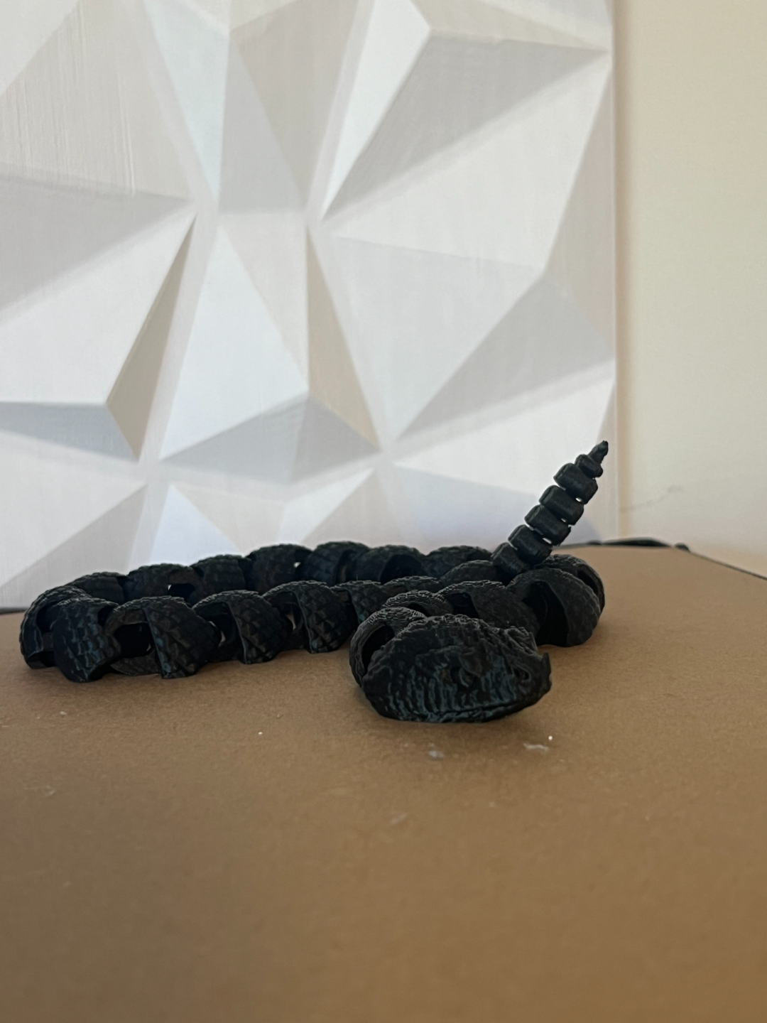 articolato serpente sonagli by lil ppj miniature animali animale 3D print model - Mito3D