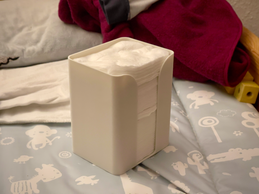 cotone pad titolare supporto dm amore bambino pastiglie by average3d utensili organizzatori up 3d print model - Mito3D