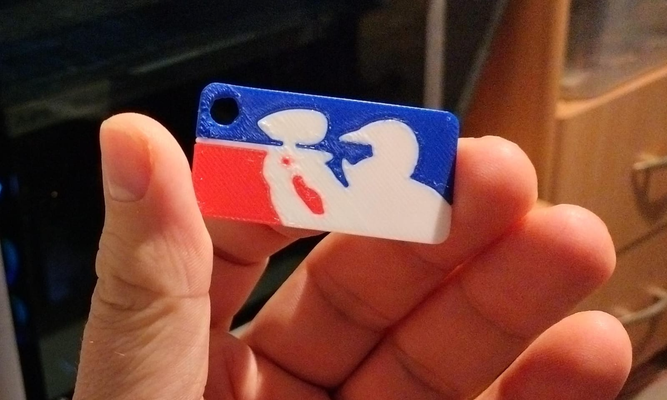 major league paintball - key fob by ippe hobby & diy sport outdoors 3d print model - Mito3D