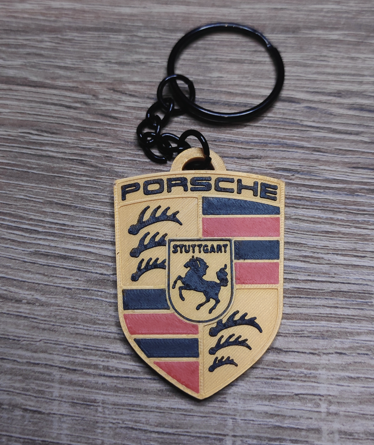 porsche chaveiro by carlson arte sinais logotipos chave acessório porta chaves carros logotipo carro acessor 3D print model - Mito3D