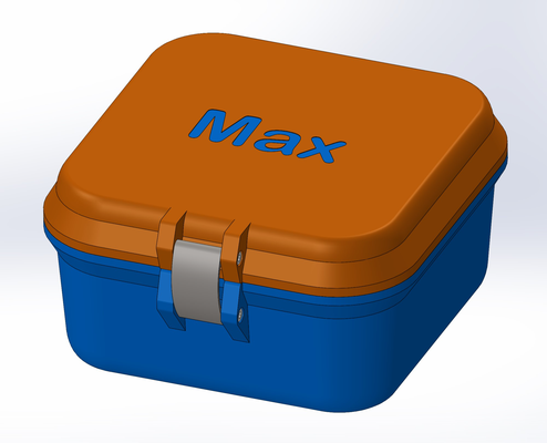 öğle yemeği kutu 150 x 80mm by maxgrossmann ev halkı modeller brotdose 3d print model - Mito3D
