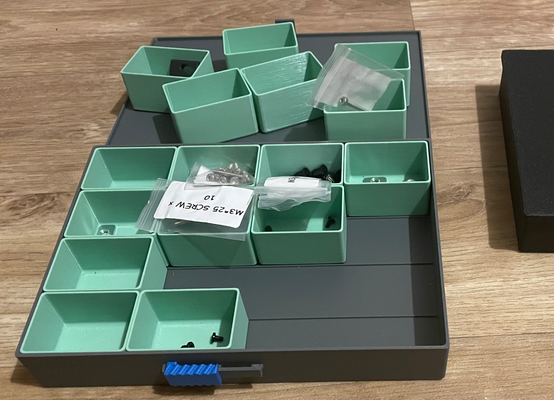 klein sortierung box by tom john98 werkzeuge veranstalter sortieren sortieren 3d print model - Mito3D