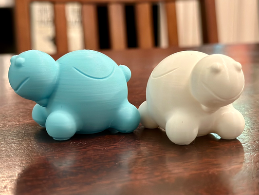 heureux chevaine by shaali miniatures animaux mignonne vite impression câlin personnalisable jouet bureau accessoires cadeau tester modèle gamins japonais amusement l'amour 3d print model - Mito3D