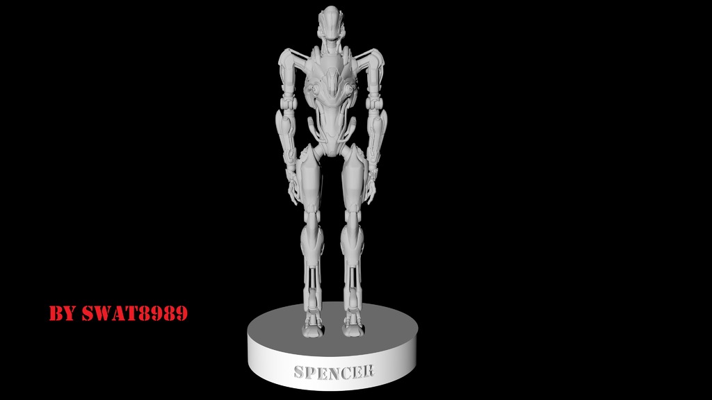 spencer condamner 4 by swat8989 outils gadgets doom4 3D print model - Mito3D