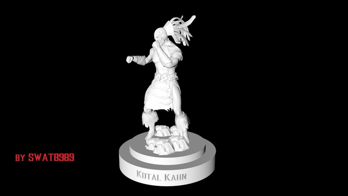 kotal kahn mortal kombat x by swat8989 herramientas artilugio kotalkahn kombat 3d print model - Mito3D