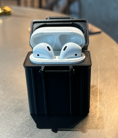 airpods case 1 molle kit remixed by jason fu hobby & diy electronics 3d print model - Mito3D