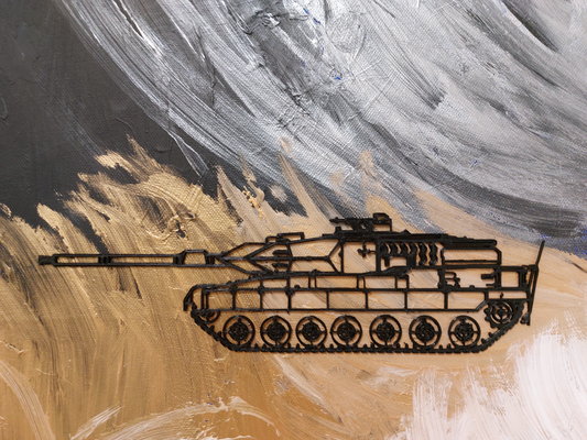 leopardo 2 a7 batalla tanque guerra by oscuro fénix arte 2d leopard2 leopard2a7 alemania militar blindado principal 3d print model - Mito3D