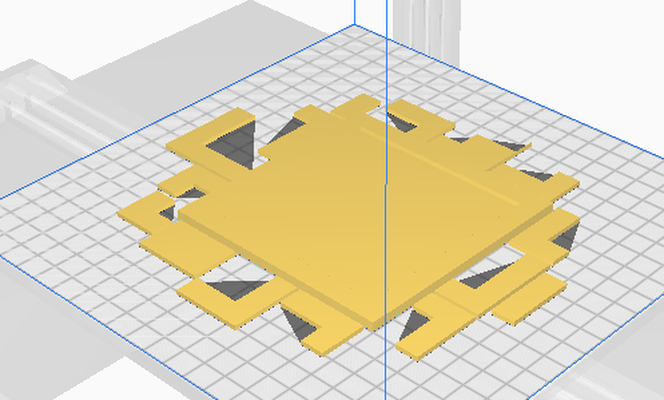 logica puzzle by lp stampa 3d stampante accessori logico 3d print model - Mito3D