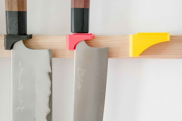 bıçak depolama sistemi by usta asil ev halkı modeller yemek pişirme halterung kulp destek mutfak deposu bıçaklar bloğu braketi tutucu karışıklık menteşesi scharnier 3d print model - Mito3D