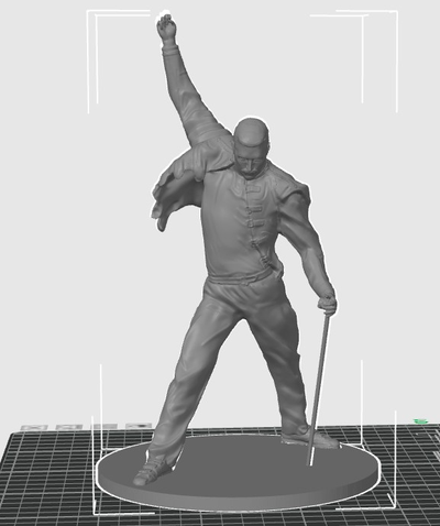 freddie merkür by buckers54 sanat heykeller 3d print model - Mito3D