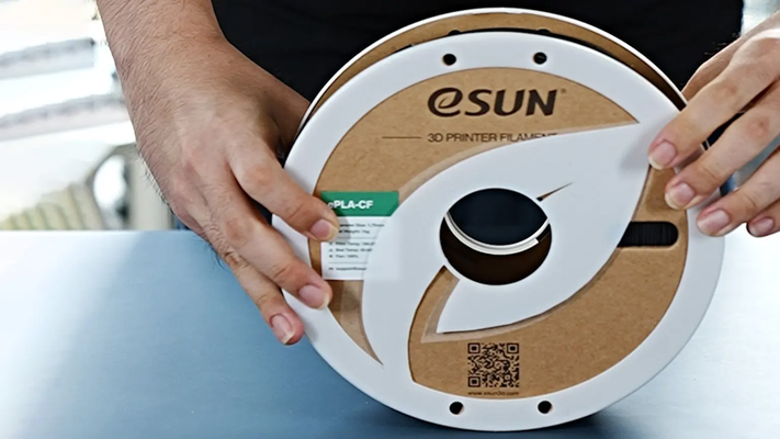 esun official cardboard spool adapter original by dreistmann 3d printer accessories paper solution 3d print model - Mito3D
