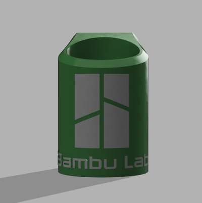 bambu klebestifthalter skadis by hubschrauber 3d drucker zubehör klebestift skadisikea 3d print model - Mito3D