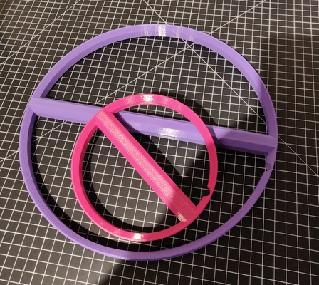 kumi kreator cord cutting jig by marc elbichon toys & games kumihimo kumikreator coolmaker 3d print model - Mito3D