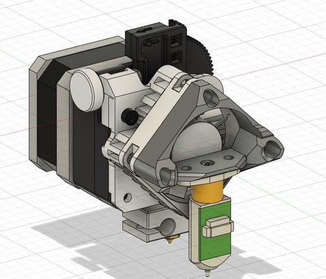 sonde montieren 40mm ventilator by hubschrauber 3d drucker zubehör 3dtouch 3dtouchmount bltouch bltouchlevelling bltouchmount 3d print model - Mito3D