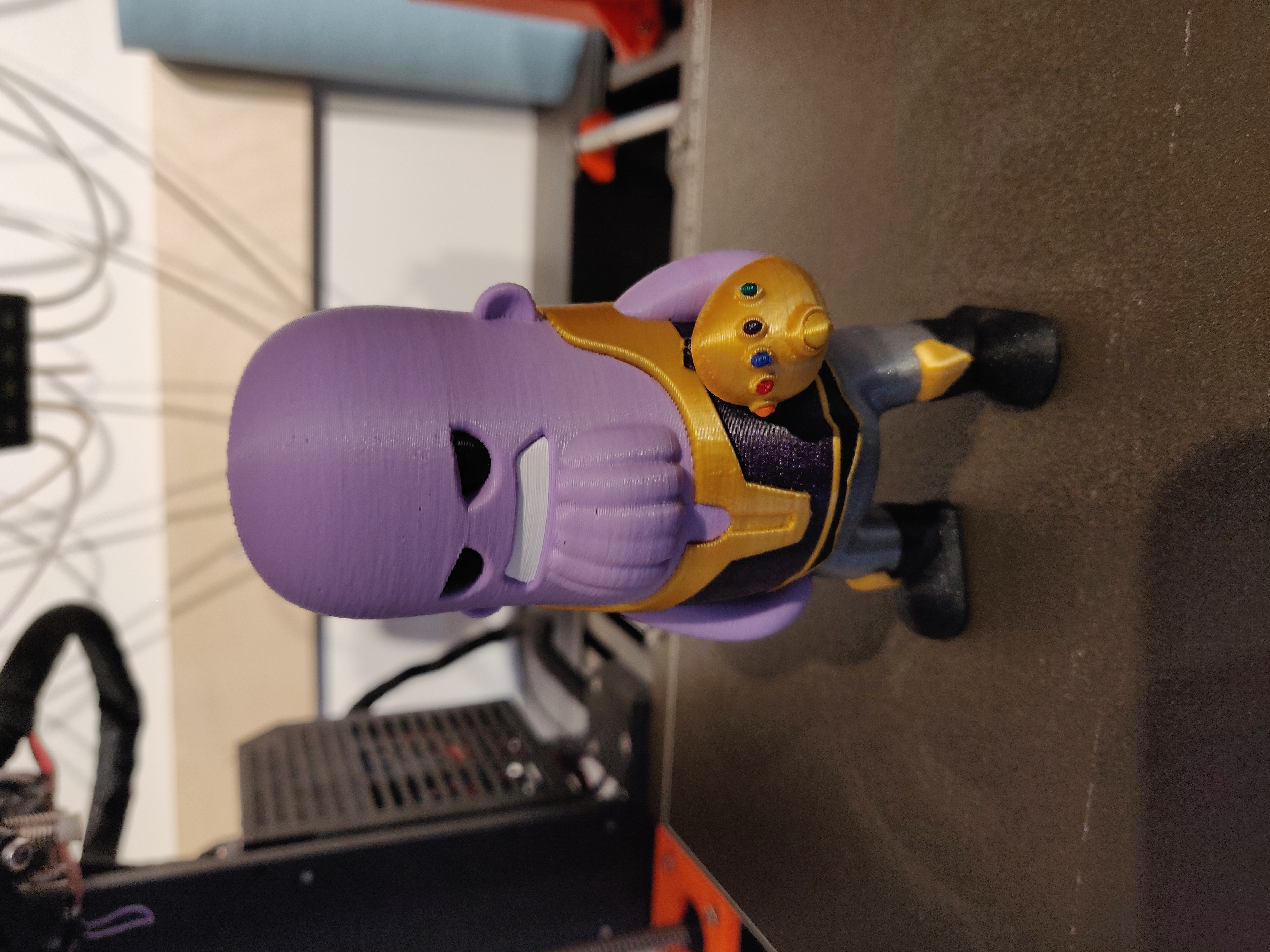 thanos yenilmezler sonsuzluk savaş yeniden karıştırılmış by marc elbichon oyuncaklar oyunlar karakterler chibi ams renk yazdır baskı 3D print model - Mito3D