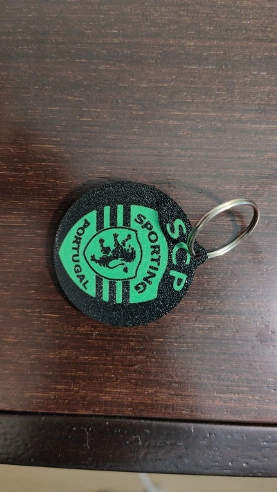 scp sporting keychain by dreamer fashion models key keyring keychains portachaves 3d print model - Mito3D