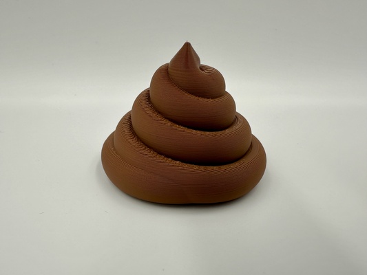 poop by fyrby additive art sculptures poo 3d print model - Mito3D