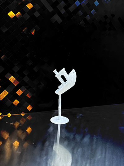 lendário banco pin desafio by cheems lua ferramentas 3d print model - Mito3D