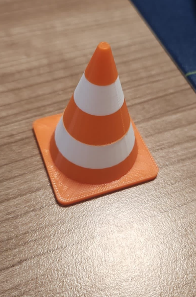 traffic cone by tiborges hobby & diy vehicles vehicle trafficcone pylon car play game toy 3d print model - Mito3D