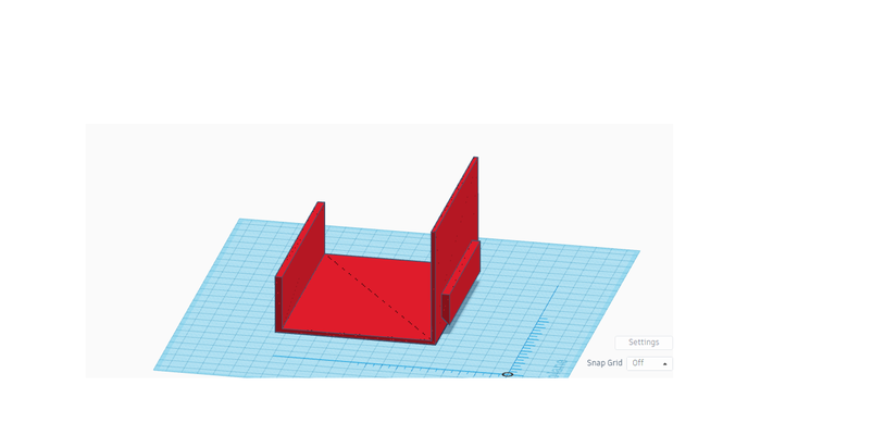 stair rail storage base by arindanelian household office mount 3d print model - Mito3D