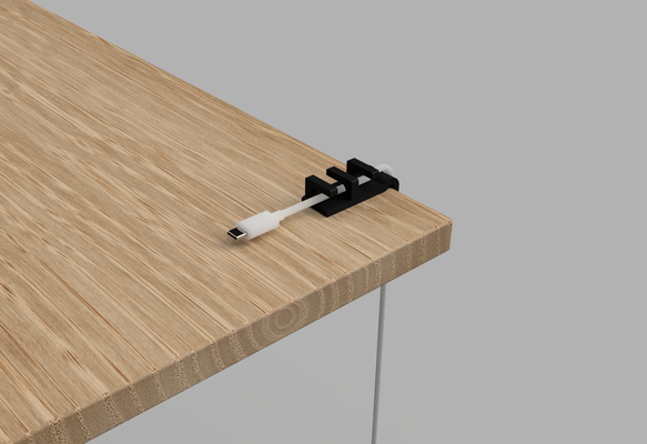 cable acortar ikea trotado sentar estante soporte escritorio by espectros casa oficina administración 3d print model - Mito3D