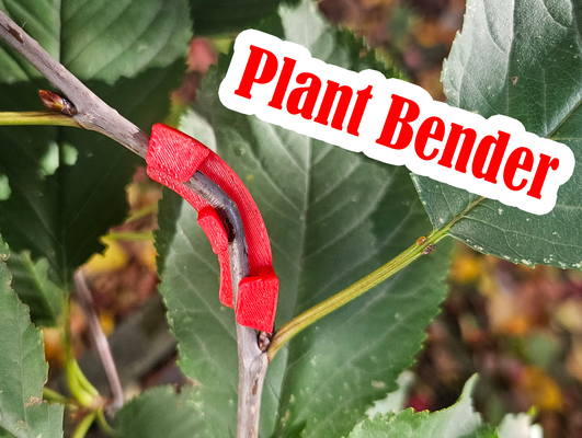 plant bender 90 by danshti household garden plantbender diy gardening 90degree hobby tool 3d print model - Mito3D